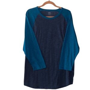 Old Navy Blue Long Sleeve Tee